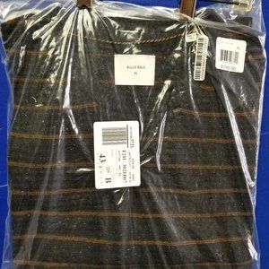 Billy Reid Textured Stripe Crew